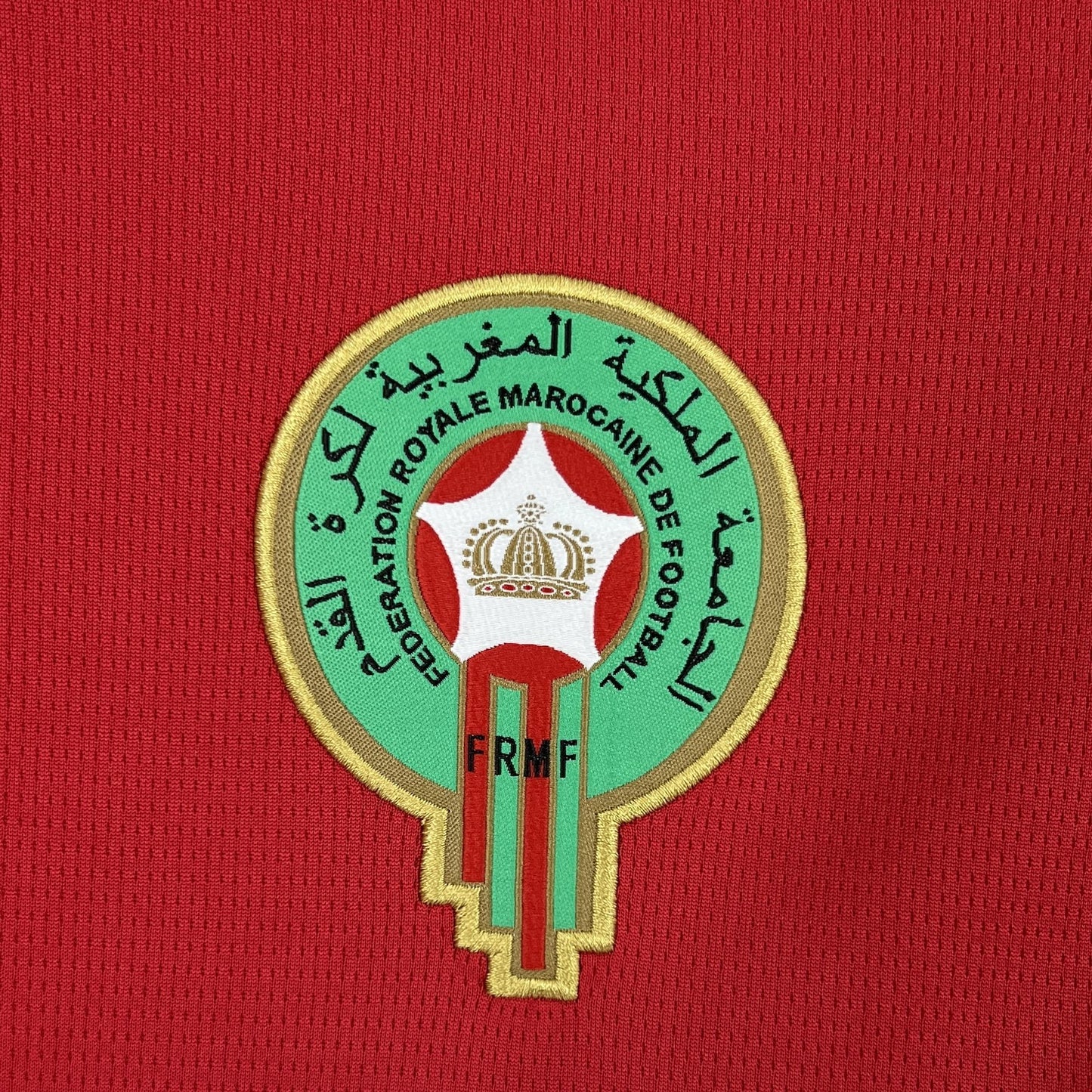 Morocco Nayef Aguerd 5 Home Soccer Jersey World Cup 2026