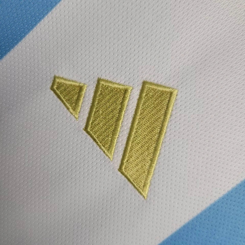 Argentina Enzo Fernandez 24 Home Soccer Jersey 2024/25
