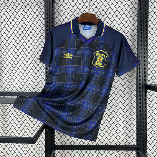 Scotland Retro Home Soccer Jersey 1994-1996
