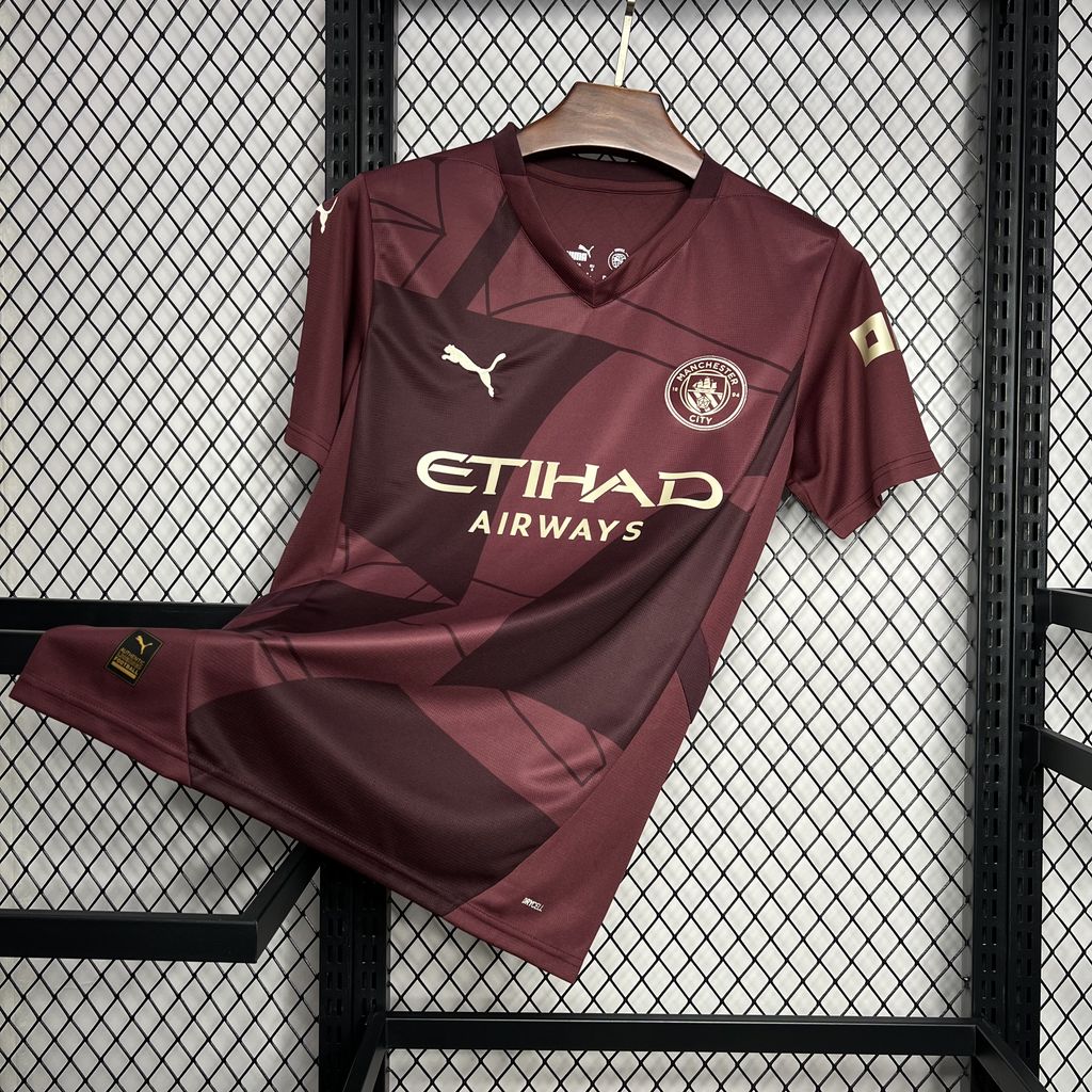 Manchester City Julián Álvarez 19 Third Soccer Jersey 2024/25