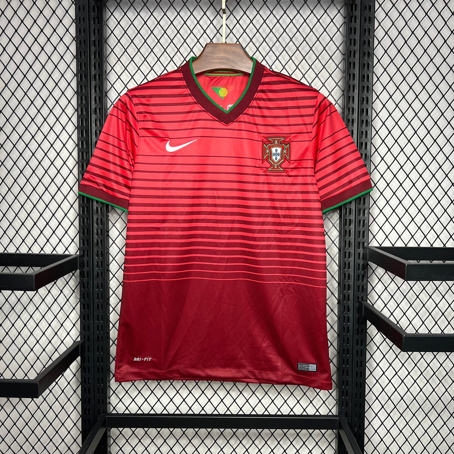 Portugal Cristiano Ronaldo 7 Retro Home Soccer Jersey World Cup 2018