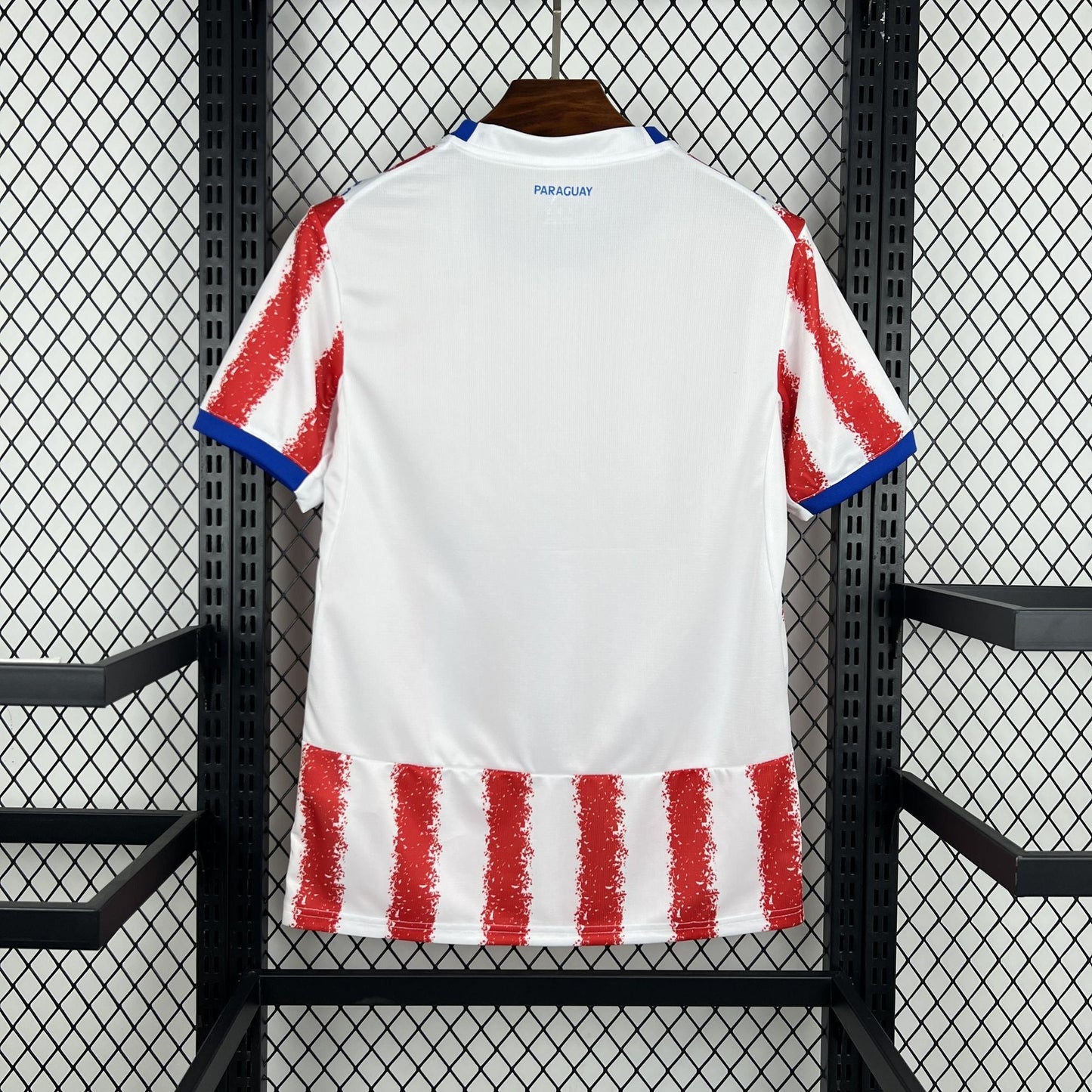 Paraguay Home Soccer Jersey World Cup 2026 - White Red