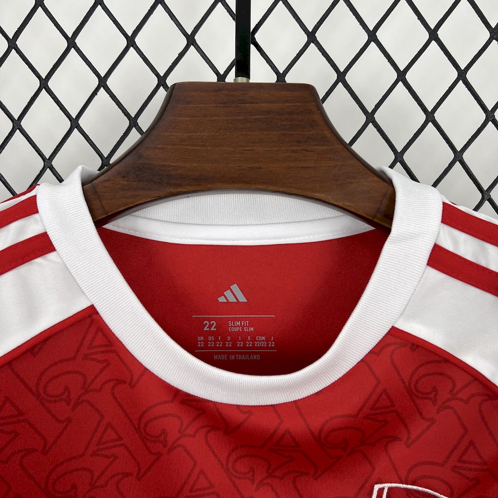 Arsenal Declan Rice 41 Kids Home Soccer Jersey 2025-2026