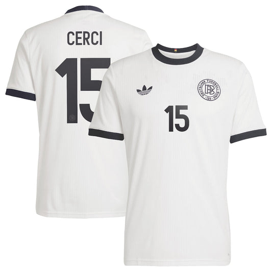 Germany Selina Cerci 15 Home Soccer Jersey UEFA Euro 2025