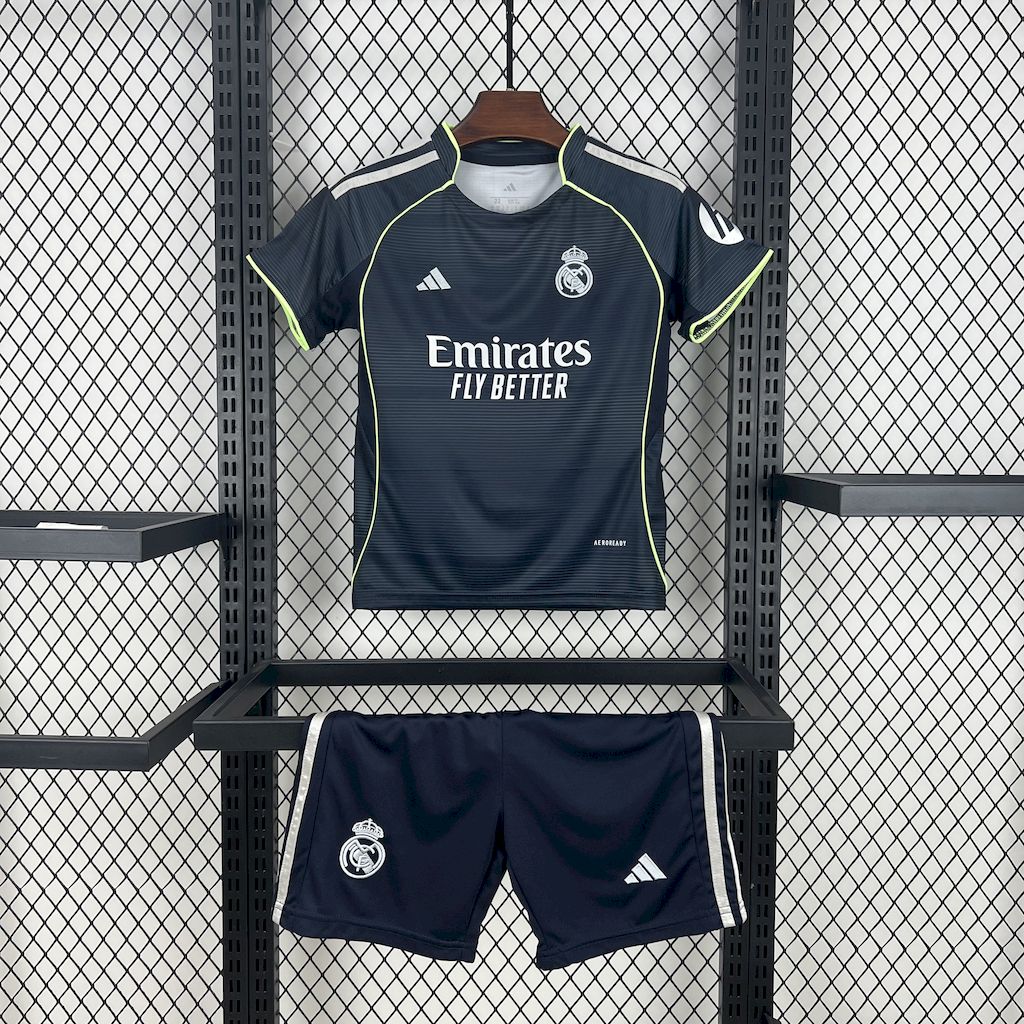 Real Madrid Luka Modrić 10 Kids Away Soccer Jersey 2025-2026