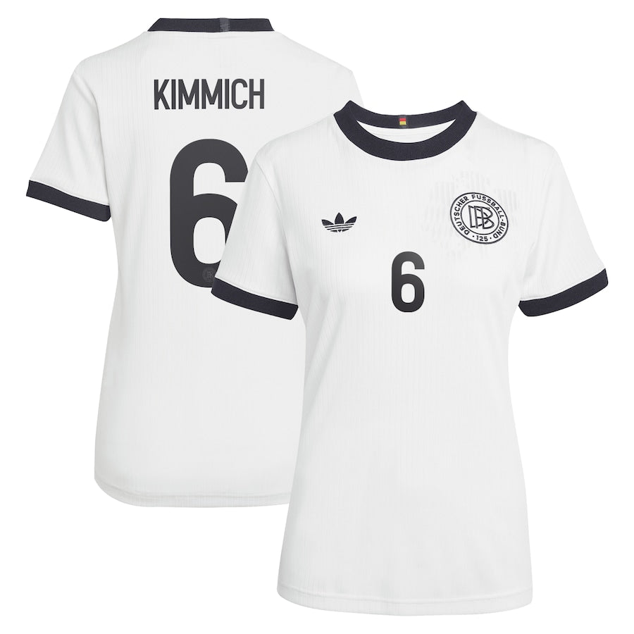 Germany Joshua Kimmich 6 Women's Home Soccer Jersey Euro 2025