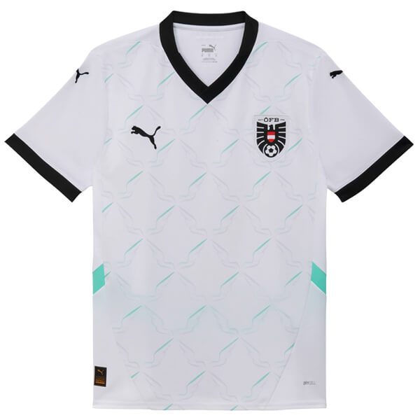 Austria Away Soccer Jersey UEFA Euro 2024