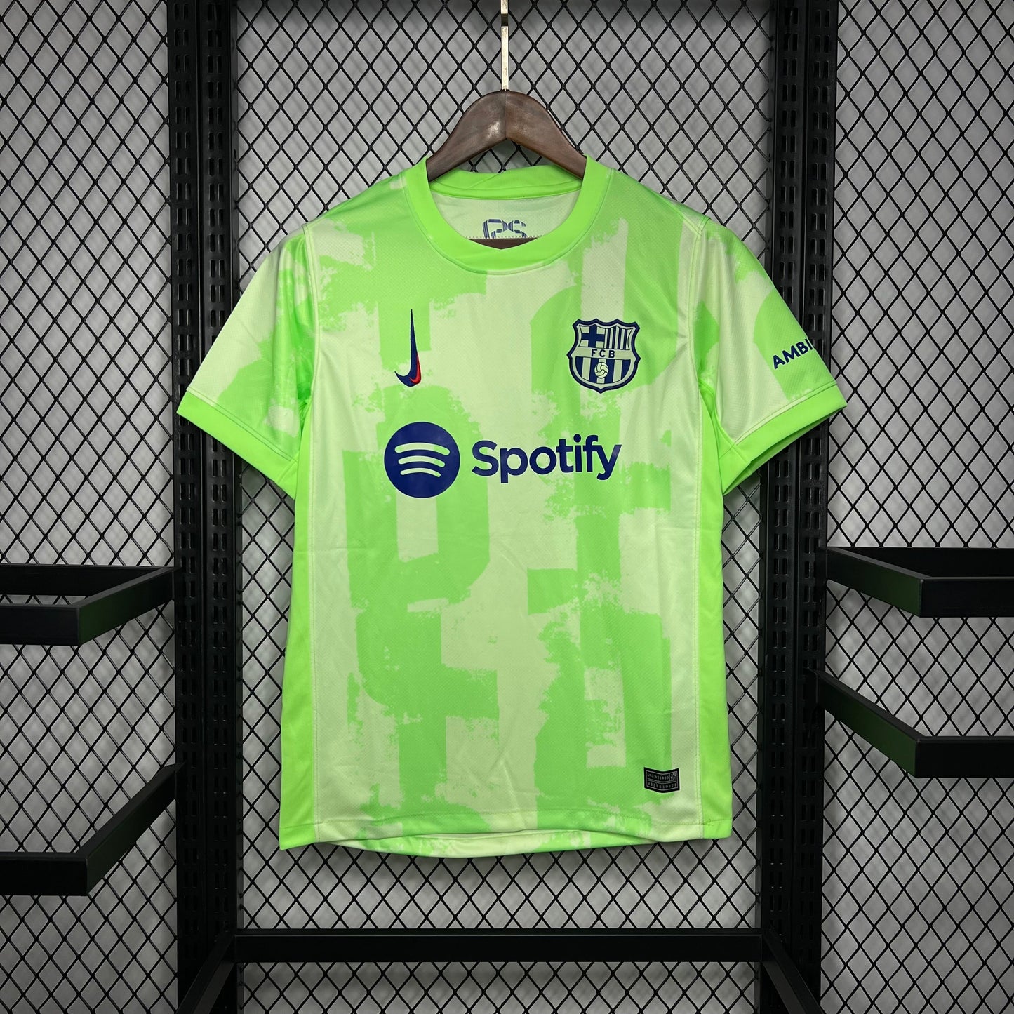 FC Barcelona Robert Lewandowski 9 Third Soccer Jersey 2024/25