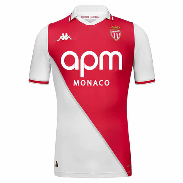 AS Monaco Kylian Mbappé 29 Home Soccer Jersey 2024/25