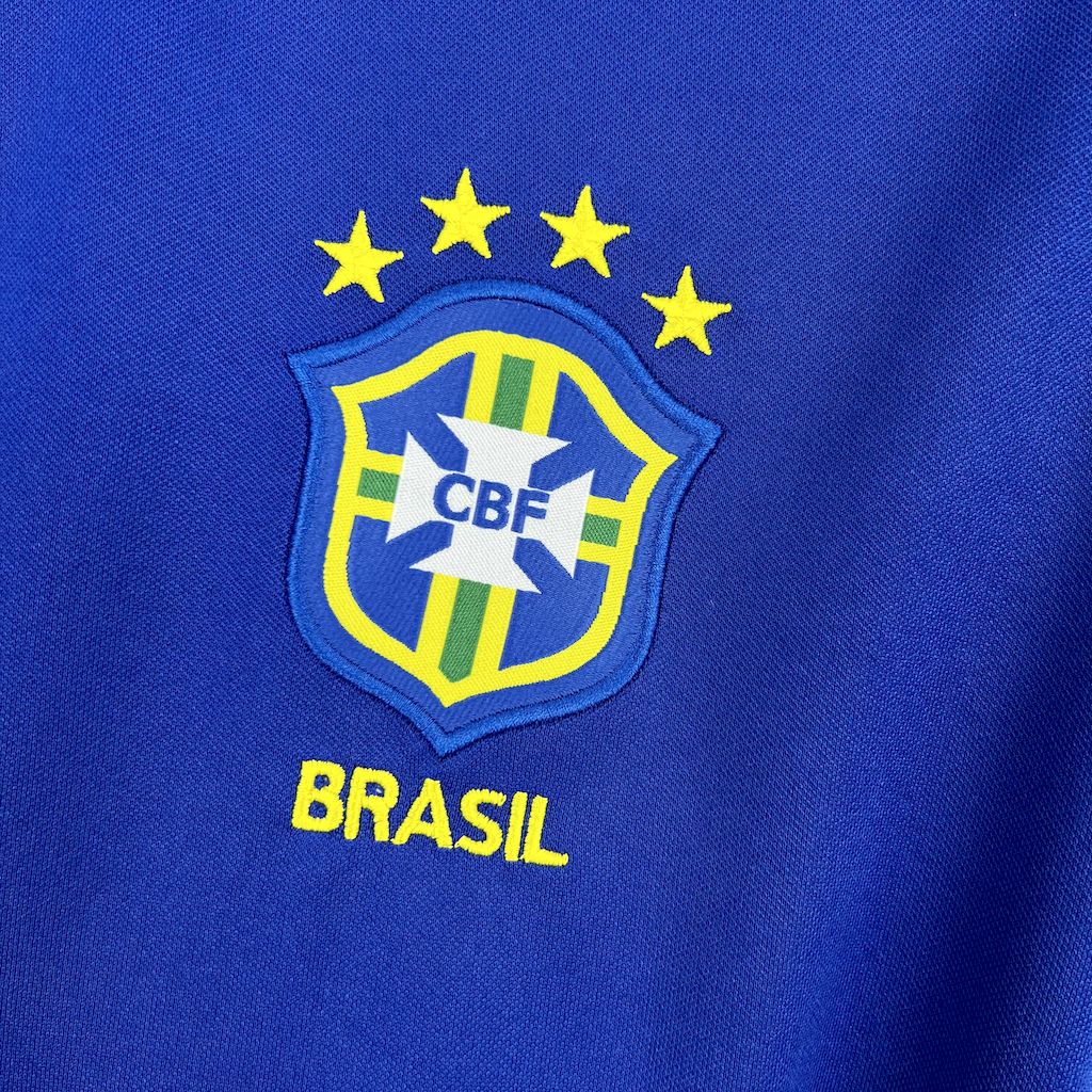 Brazil Away Retro Soccer Jersey World Cup 1998