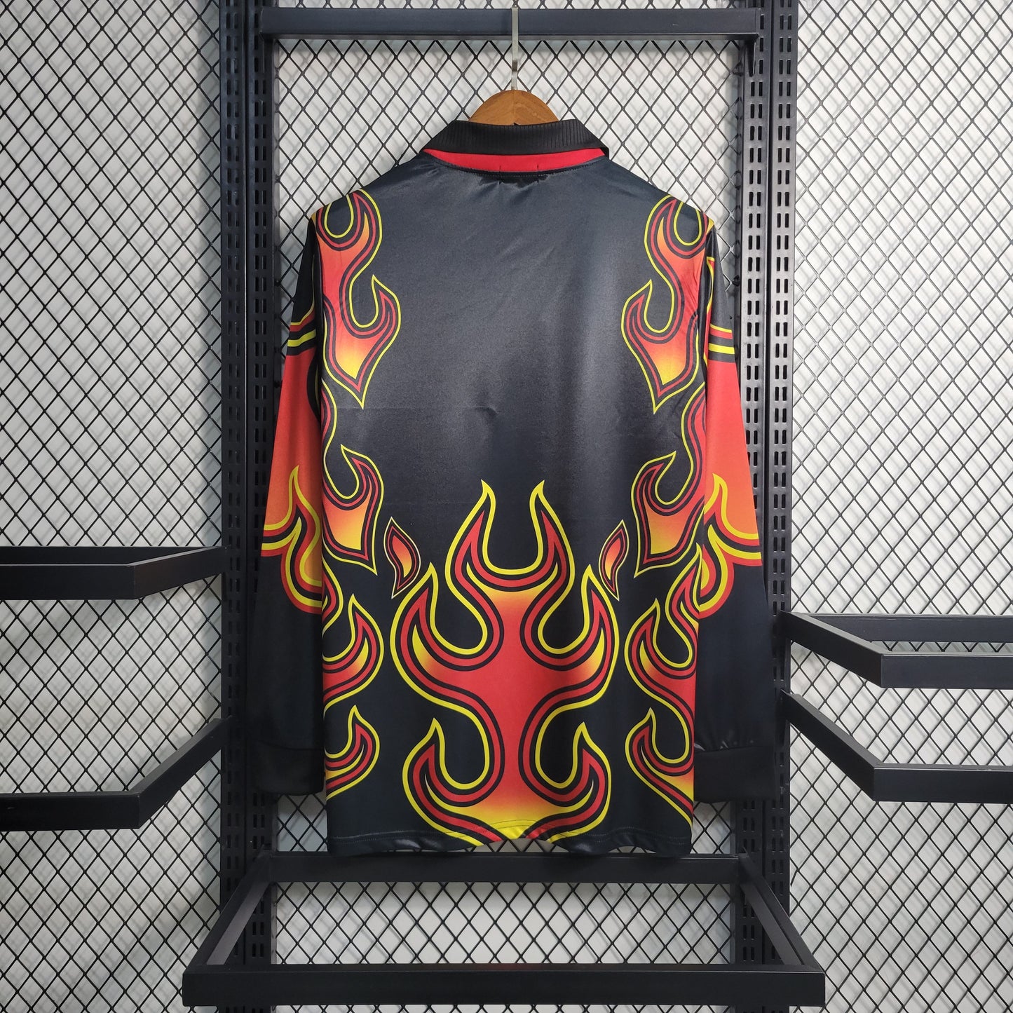 Retro 1998 Japan Flamme Long Sleeve Goalkeeper Limited Edition Soccer Jersey