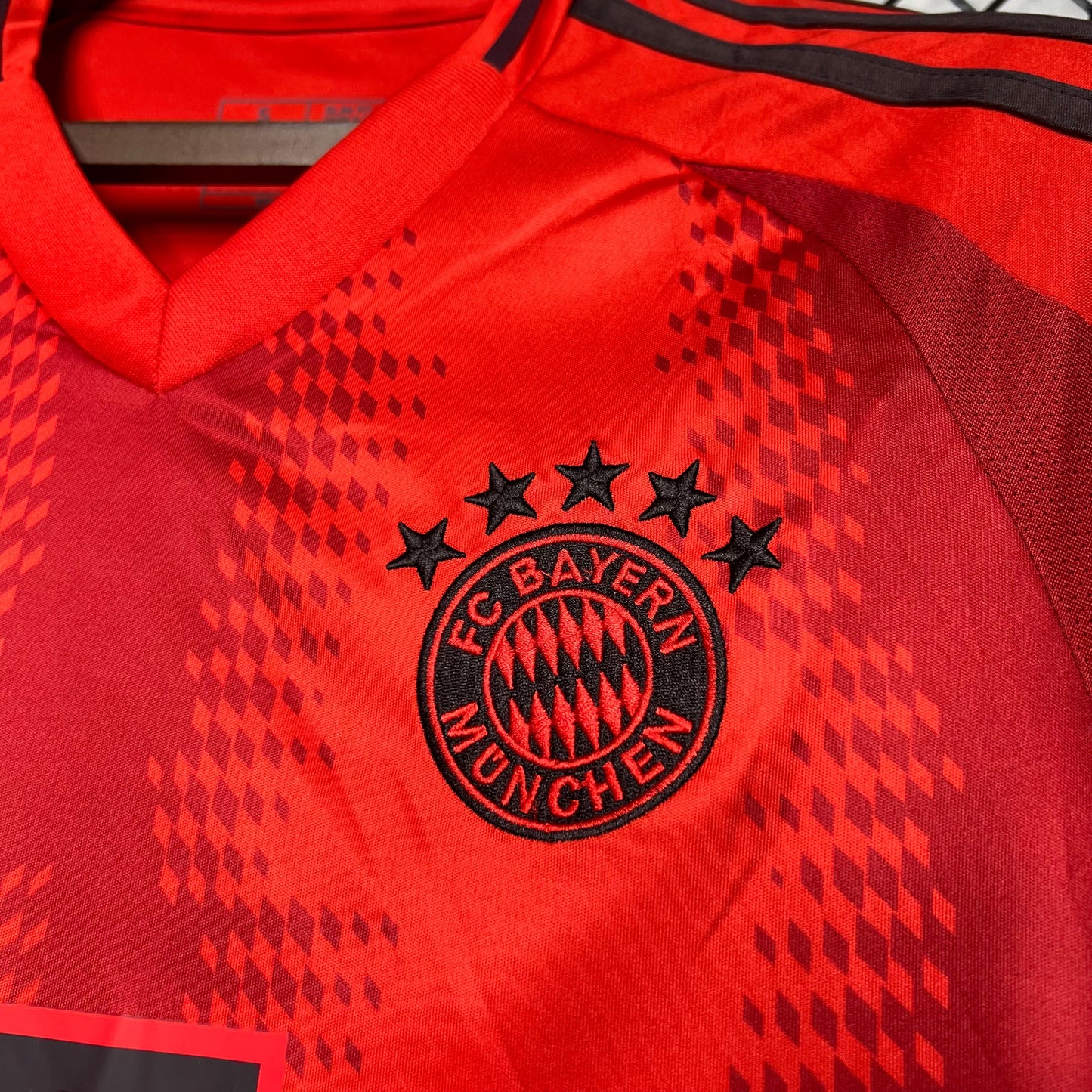 Bayern Munich Jamal Musiala 42 Home Soccer Jersey 2024/25
