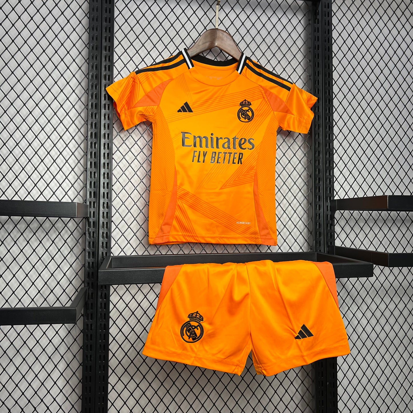 Real Madrid Luka Modric 10 Away Soccer Jersey Kids Mini Kit 2024/25