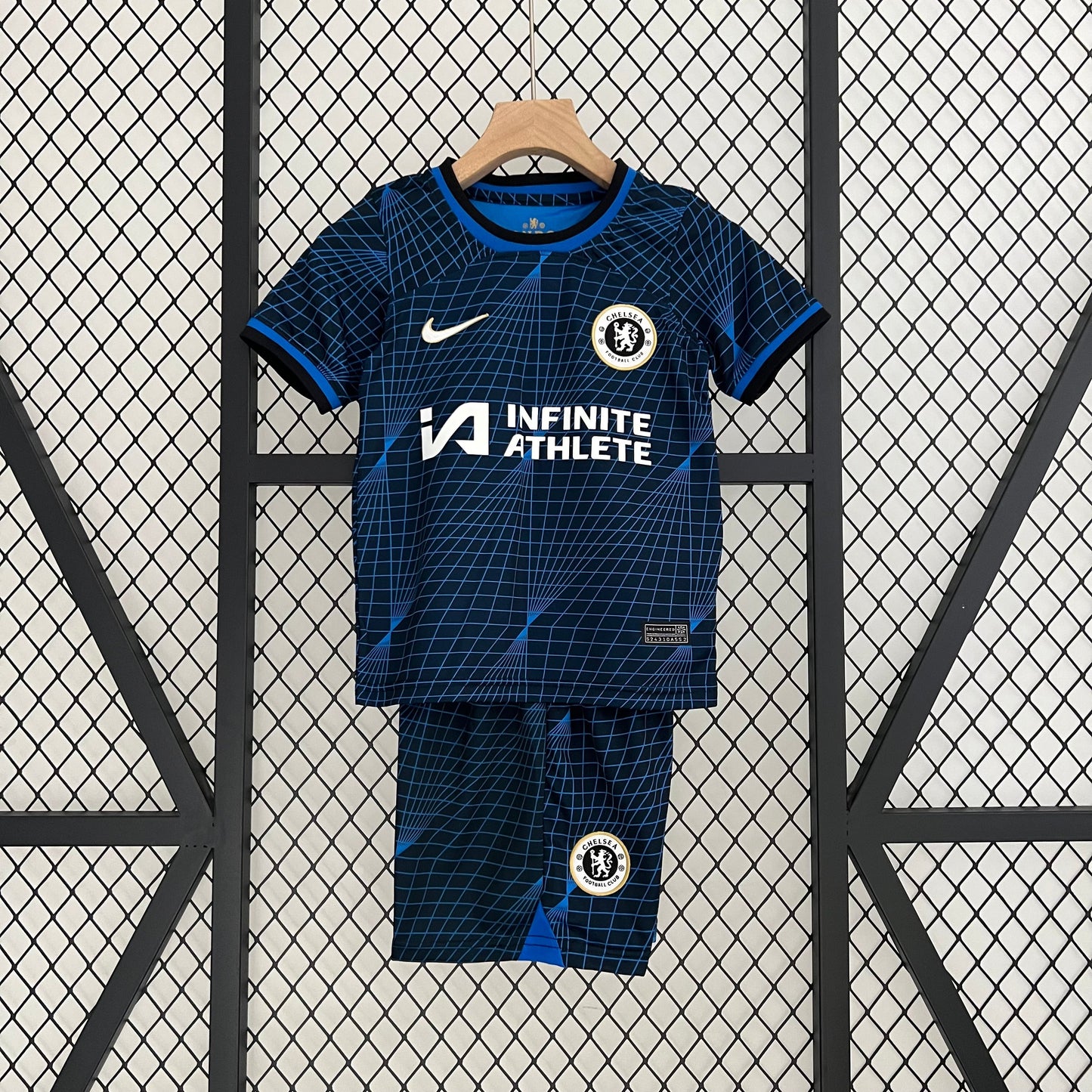 Kids & Junior Chelsea Cole Palmer 20 Away Soccer Jersey Mini Kit 2023/24