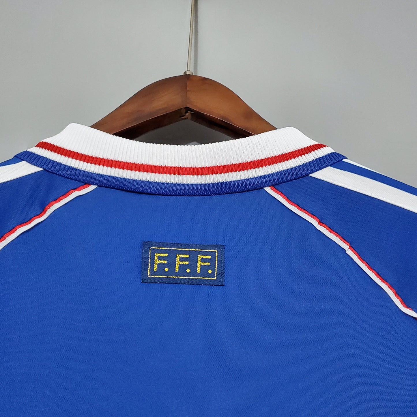 France Home Retro Soccer Jersey World Cup 1998