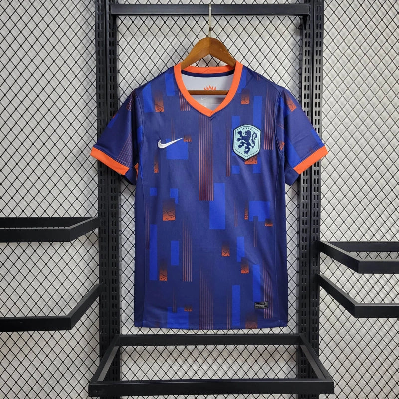 Netherlands Cody Gakpo 11 Away Soccer Jersey Euro 2024