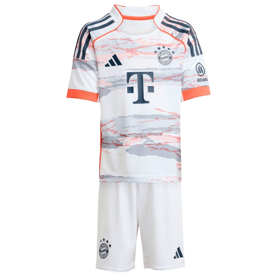 Bayern Munich Michael Olise 17 Kids Away Soccer Jersey 2025-2026