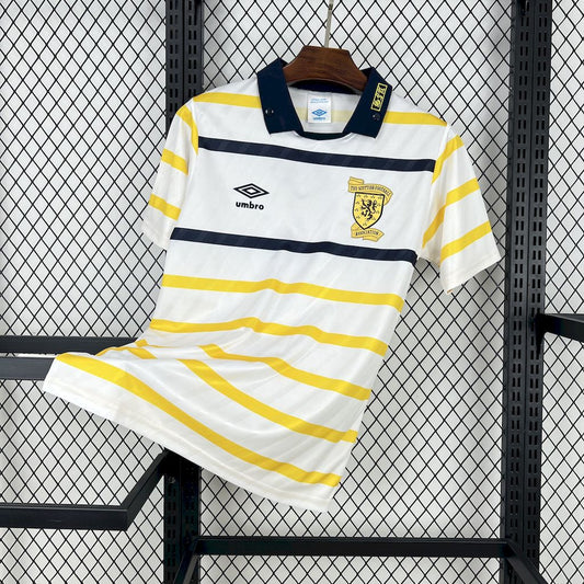 Scotland Retro Away Soccer Jersey 1990-1991