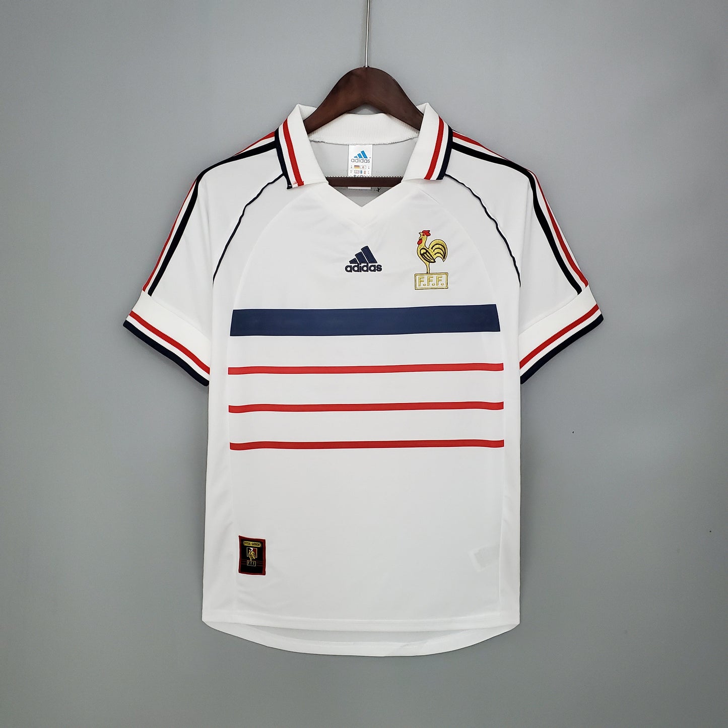 France Thierry Henry 12 Away Retro Soccer Jersey World Cup 1998