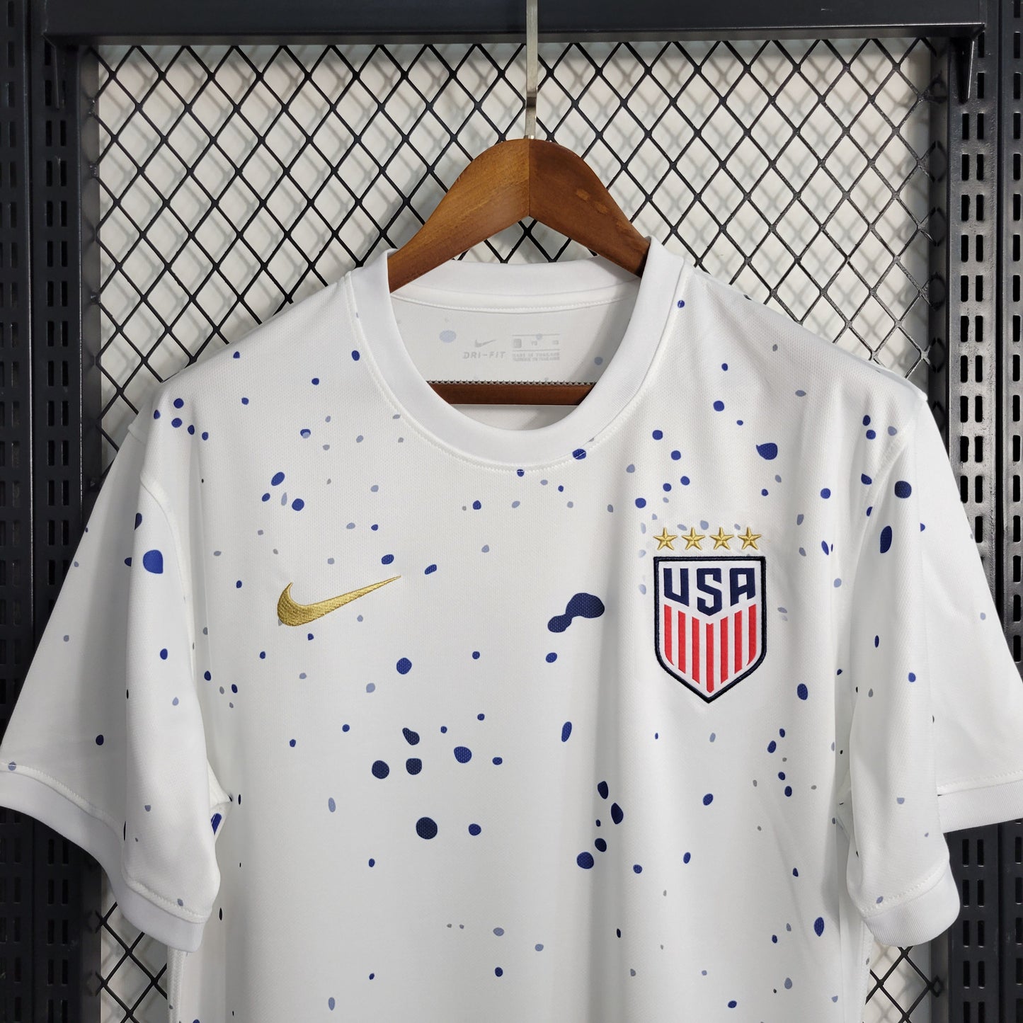 USA Trinity Rodman 20 Home Soccer Jersey - World Cup 2023