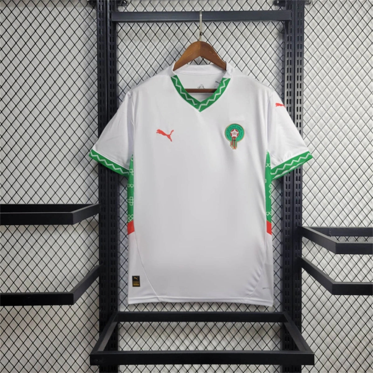 Morocco Nordin Amrabat 4 Away Soccer Jersey 2024/25