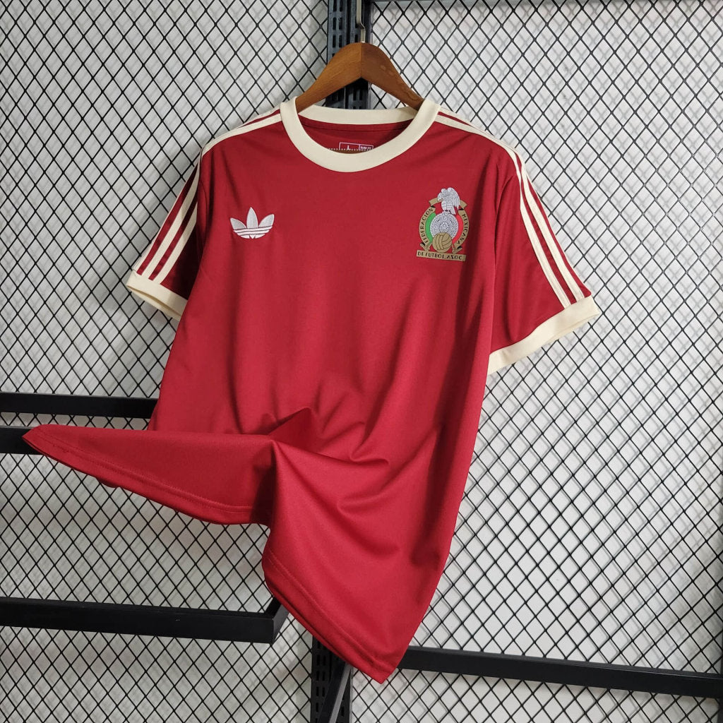 Mexico Retro Edition Soccer Jersey 2024/25 - Red