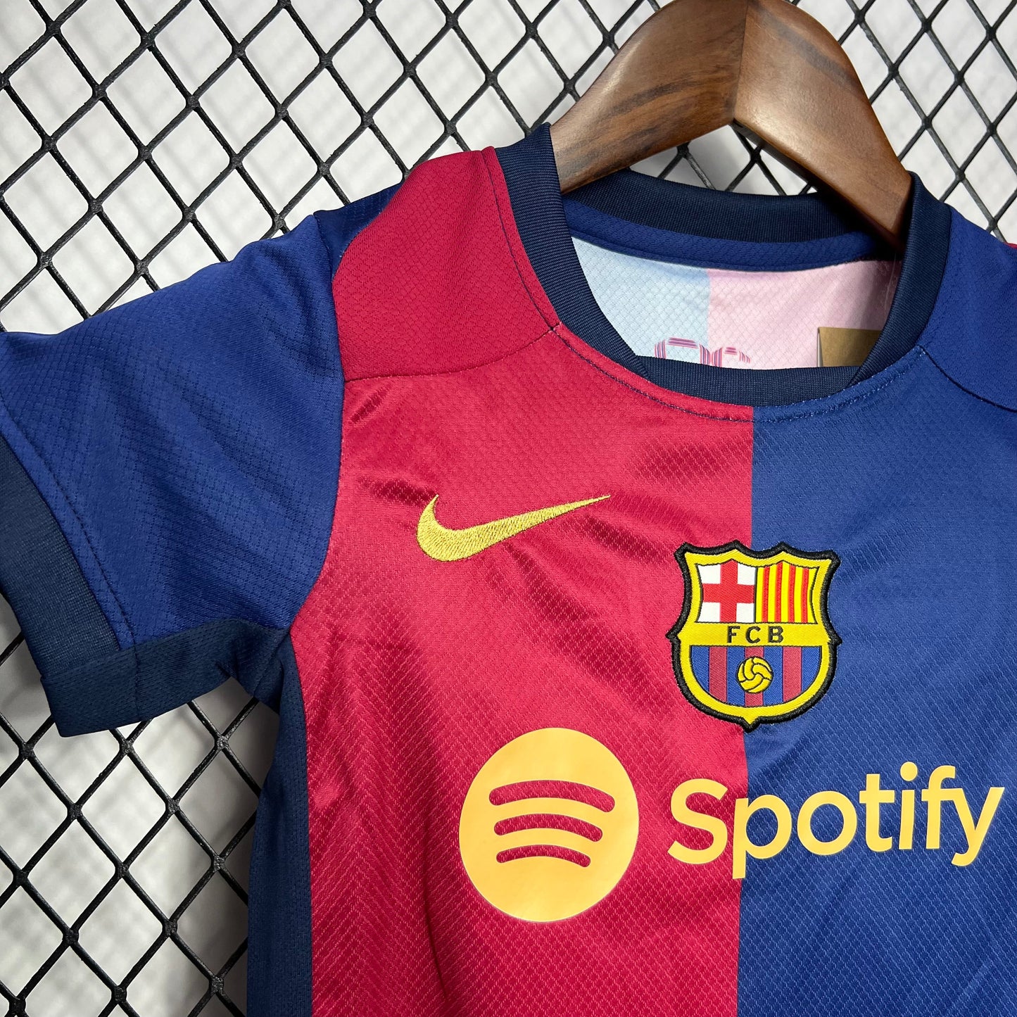 FC Barcelona Raphinha 11 Home Soccer Jersey Kids Kit 2024-2025