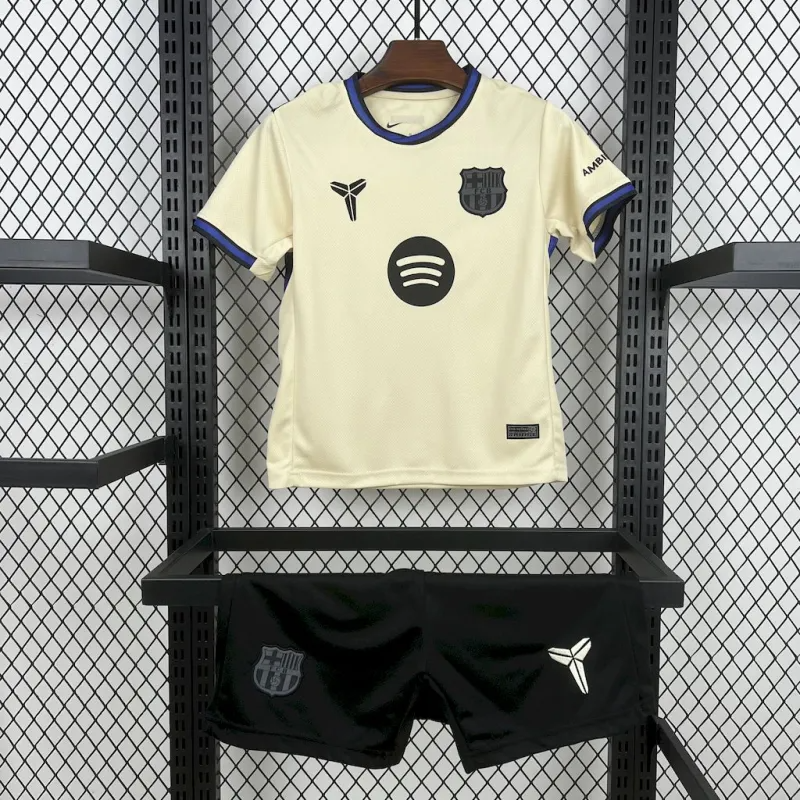 FC Barcelona Raphinha 11 Kids Away Soccer Jersey 2025-2026