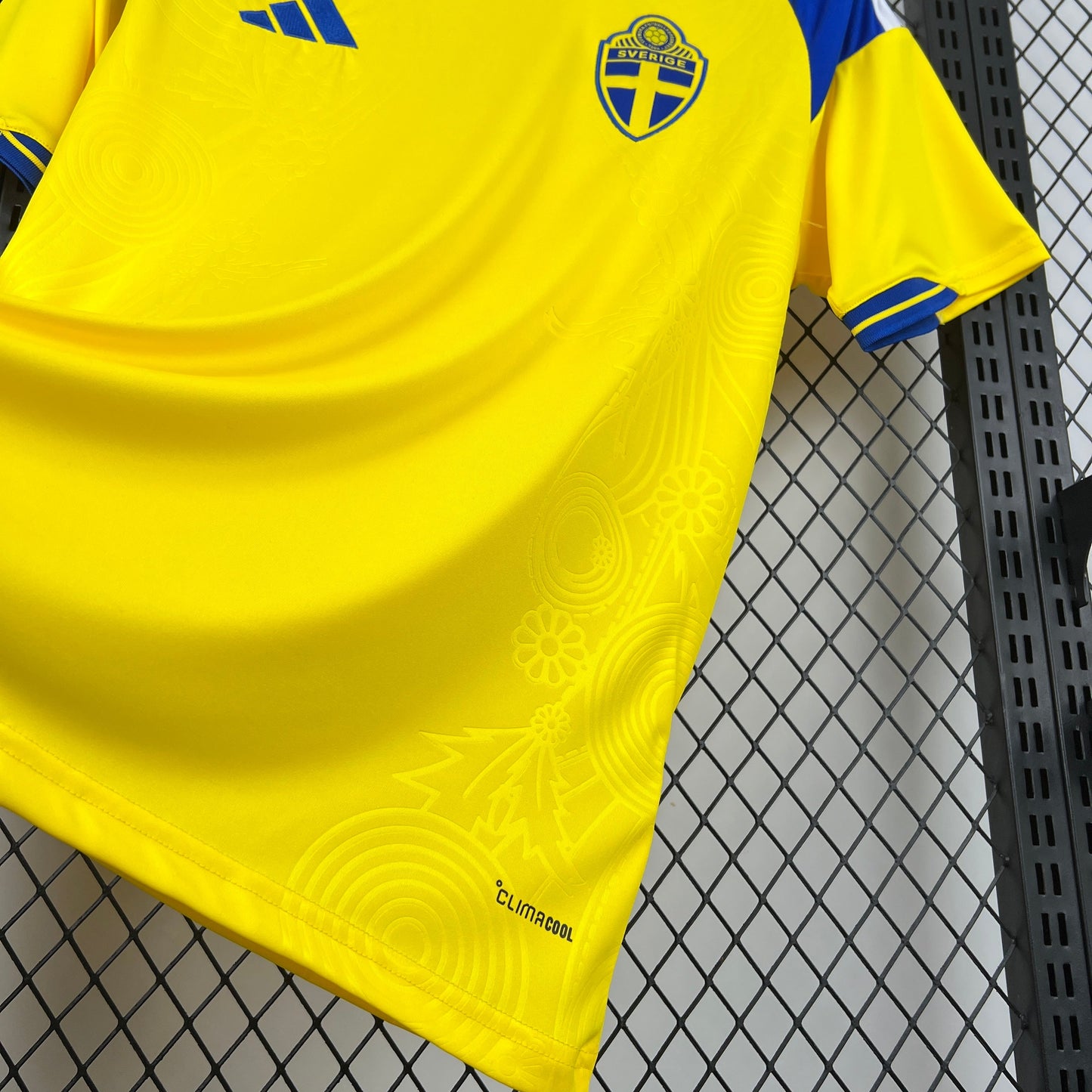 Sweden Benjamin Nygren 10 Home Soccer Jersey World Cup 2026