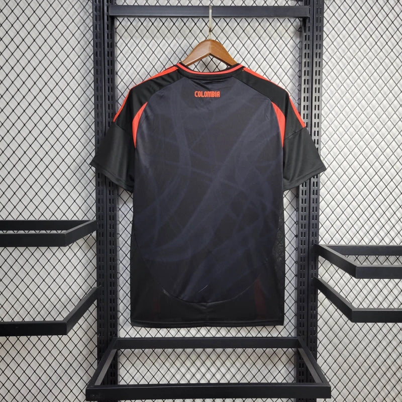 Colombia Away Soccer Jersey 2024/25 - Black