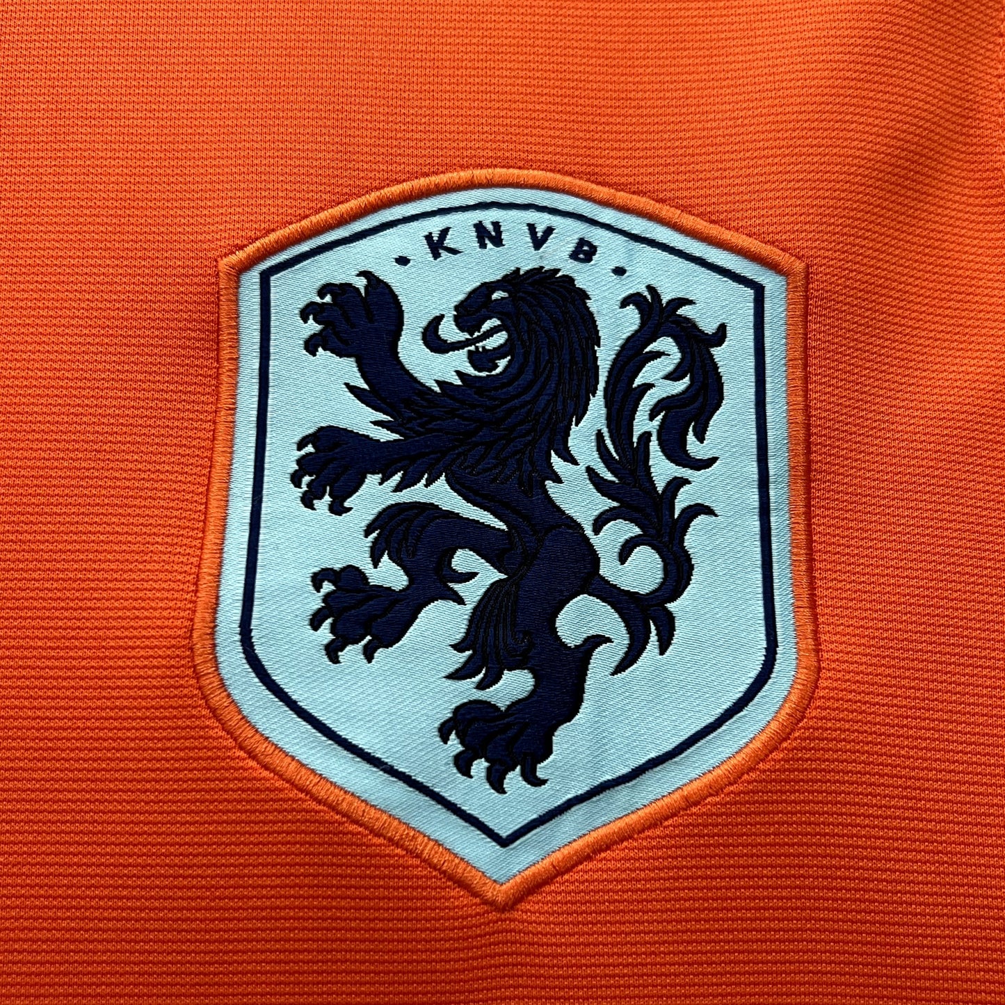 Netherlands Virgil van Dijk 4 Home Soccer Jersey Euro 2024
