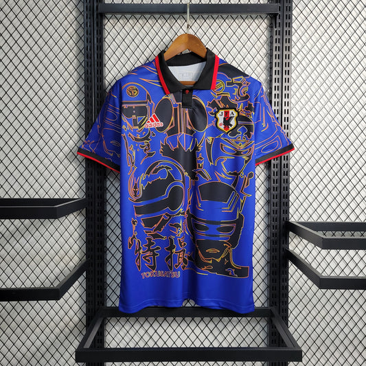 Japan Anime Limited Edition Soccer Jersey 2023/24 - Blue