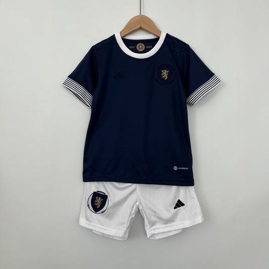 Kids & Junior Scotland 150th Anniversary Limited Edition Soccer Jersey Mini Kit 2023-24