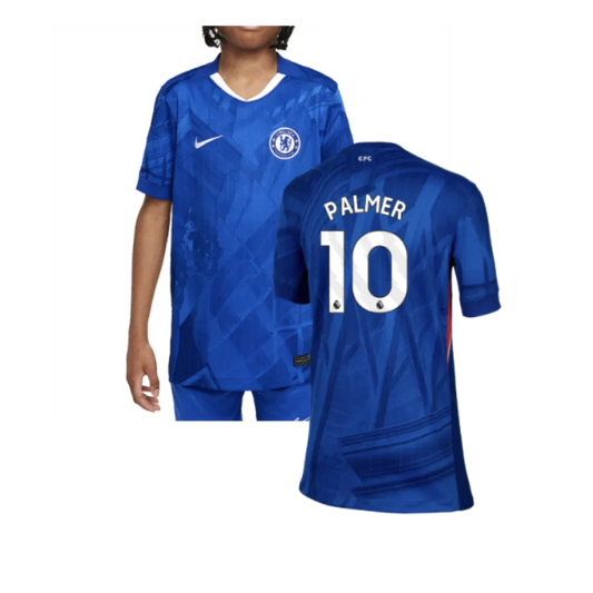 Chelsea Cole Palmer 10 Kids Home Soccer Jersey 2025-2026