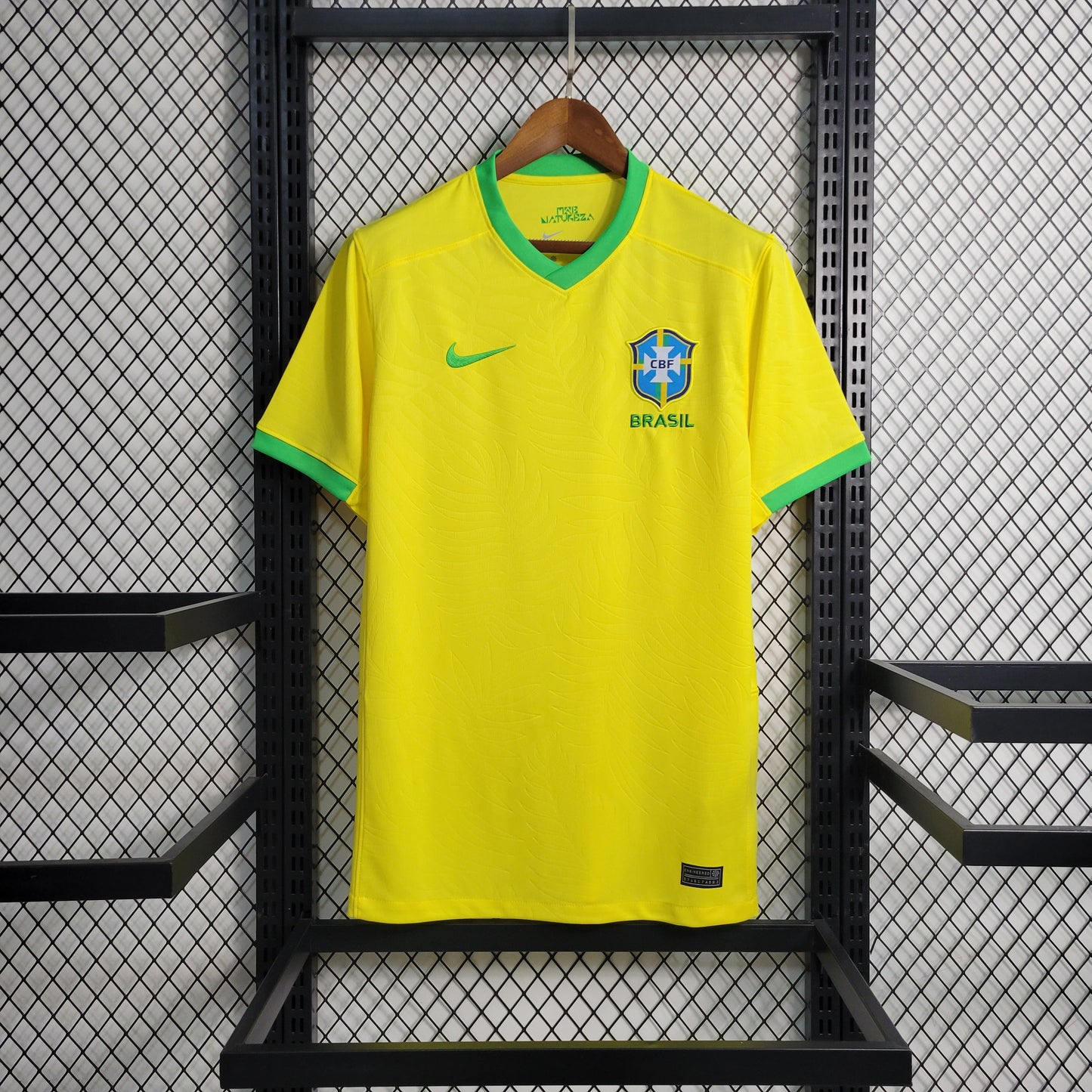 Brazil Maria Eduarda 15 Home Soccer Jersey World Cup 2023