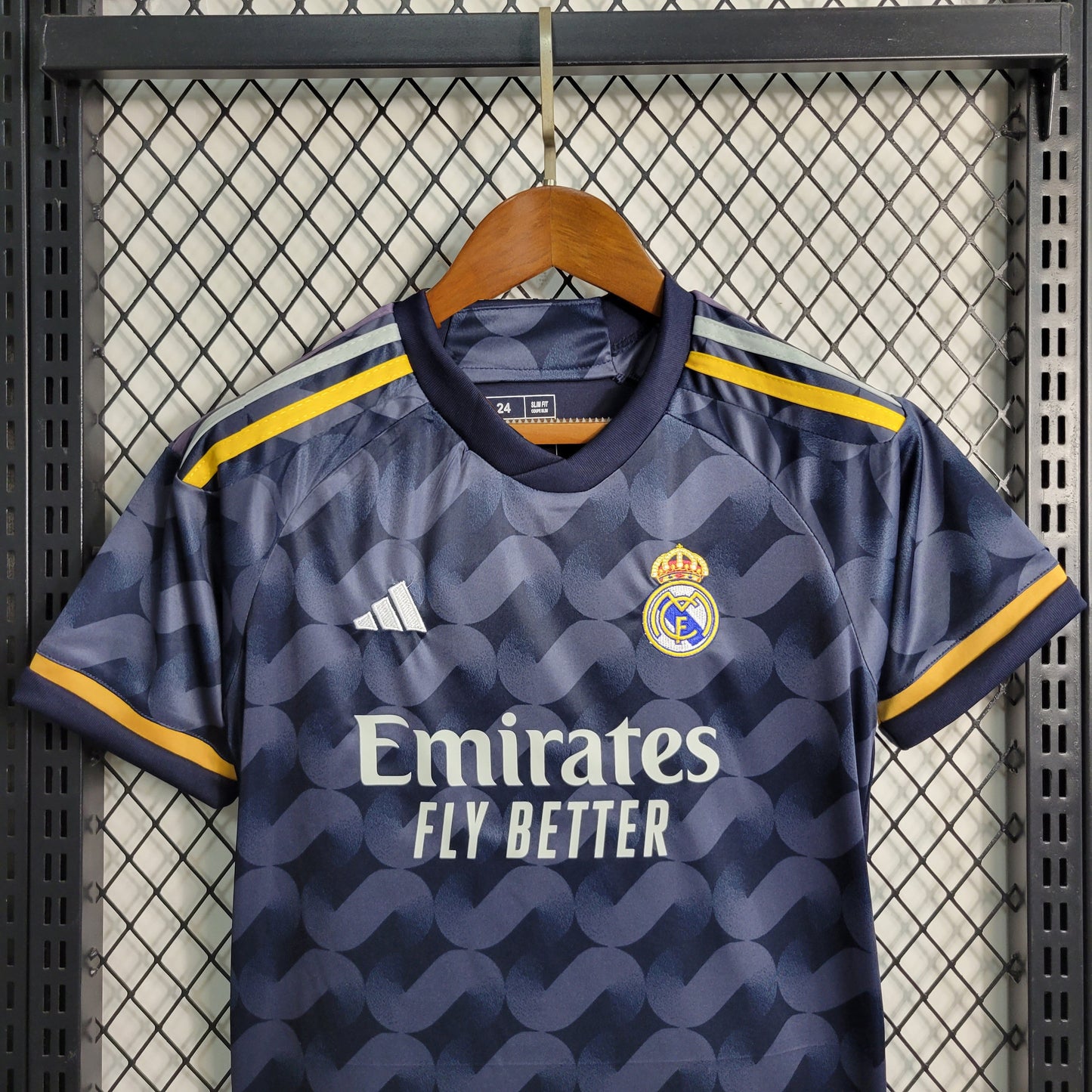 Real Madrid Vini JR 7 Kids Away Soccer Jersey 2023/24