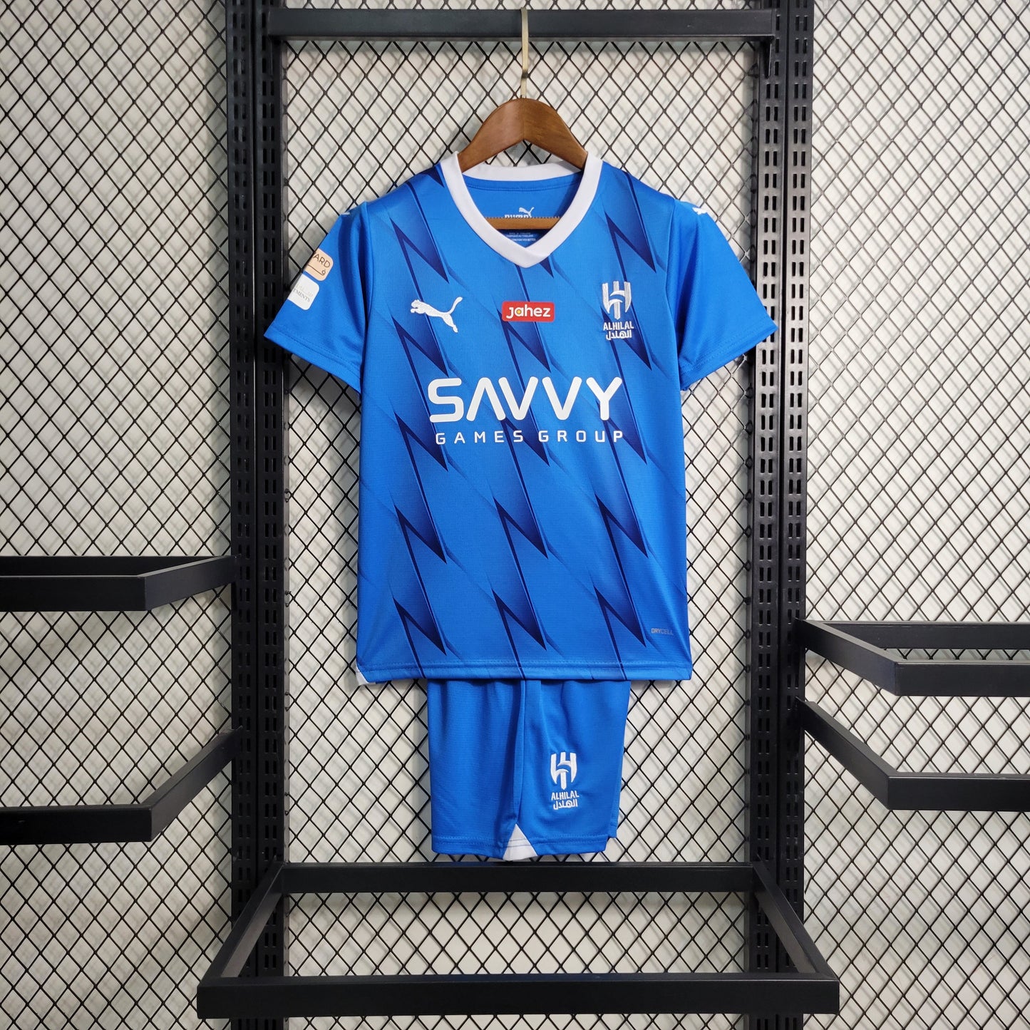 Al-Hilal Saudi Neymar Jr 10 Kids Home Soccer Jersey 2023/24