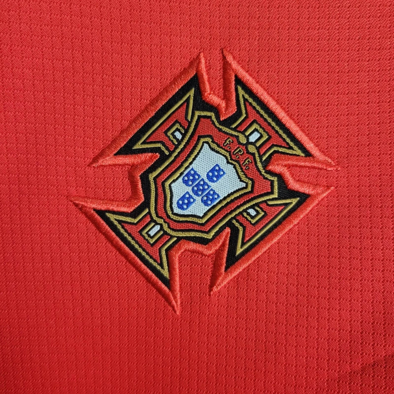 Portugal Kids Home Soccer Jersey UEFA Euro 2024