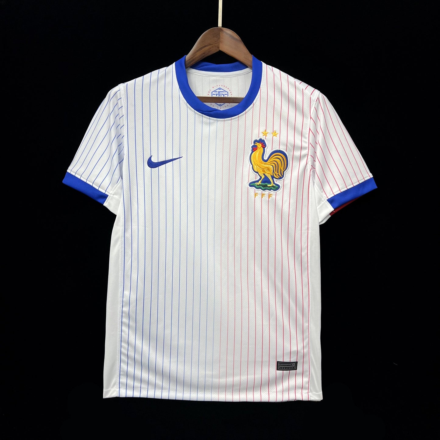France Aurélien Tchouaméni 8 Away Soccer Jersey Euro 2024