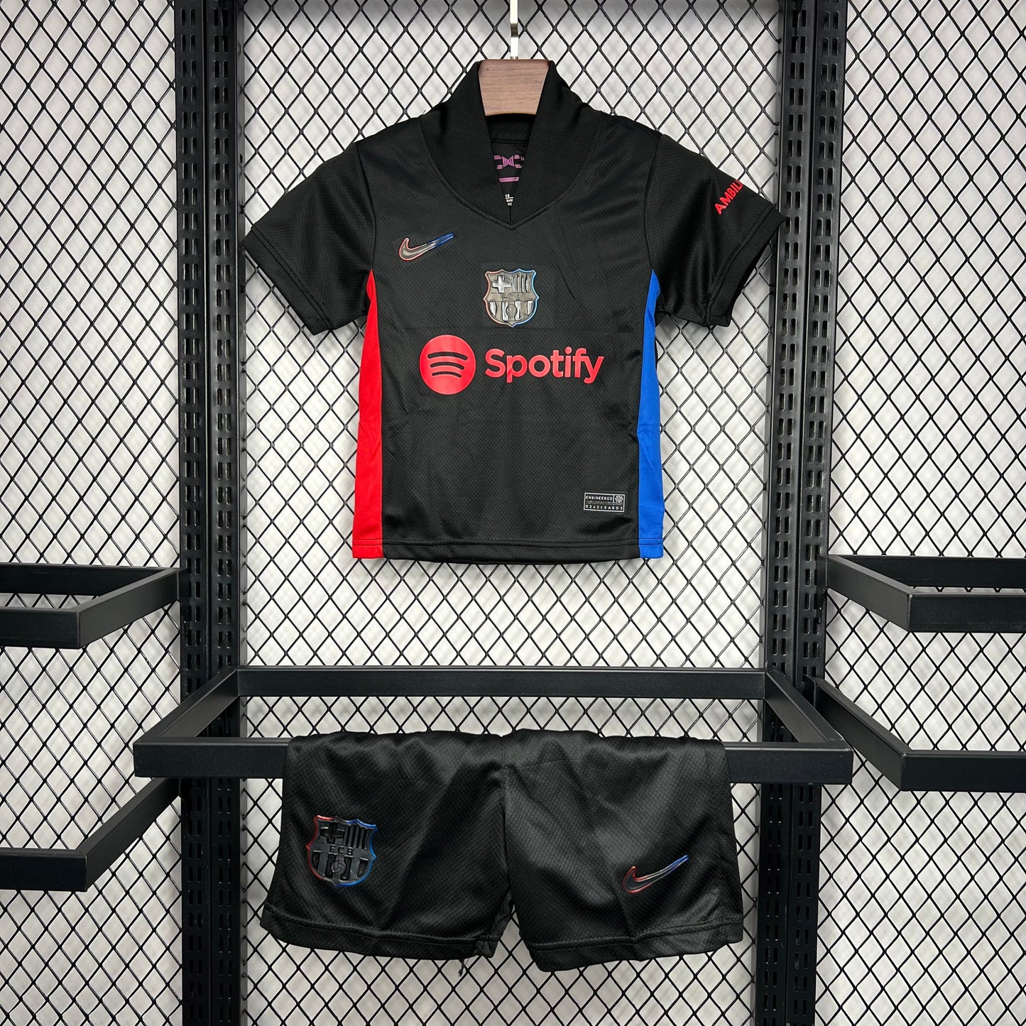 FC Barcelona Pedri 8 Kids Away Soccer Jersey 2024/25