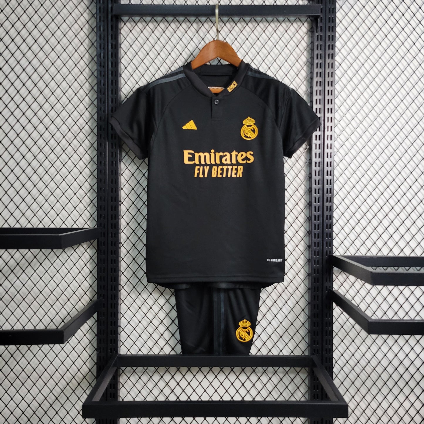 Real Madrid Jude Bellingham 5 Third Kids Soccer Jersey 2023/24