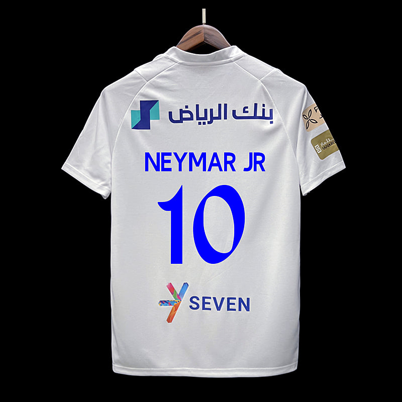 Al-Hilal Saudi Neymar Jr 10 Away Soccer Jersey 2023/24 - White