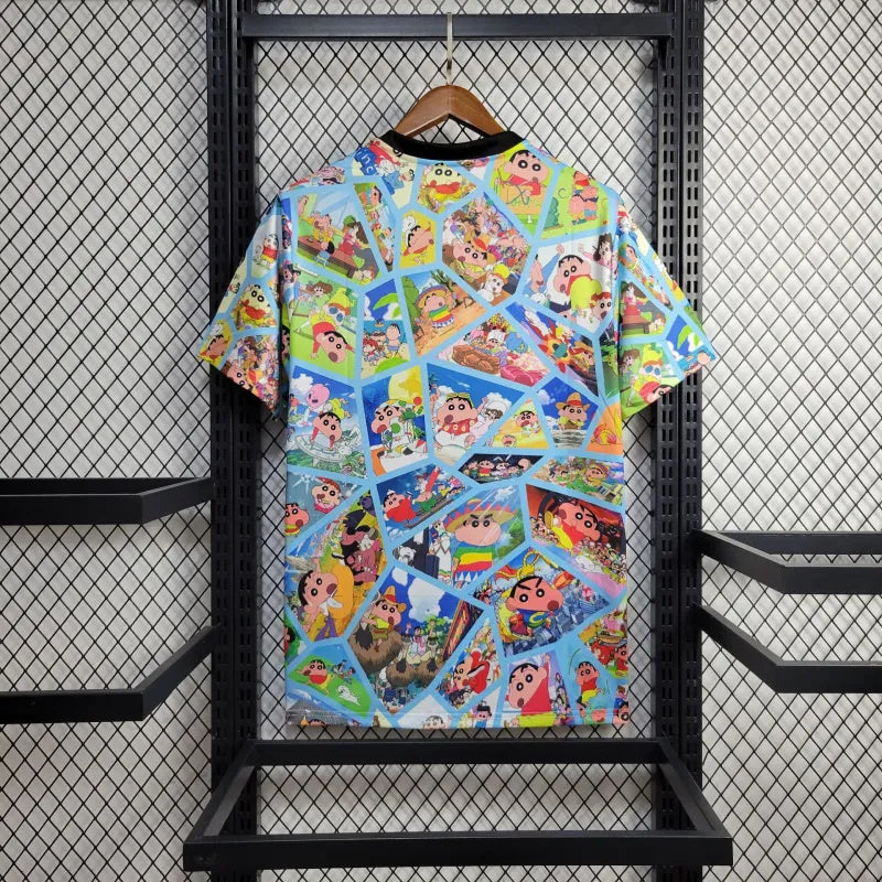 Japan X Crayon Shin-chan Limited Edition Soccer Jersey 2024/25