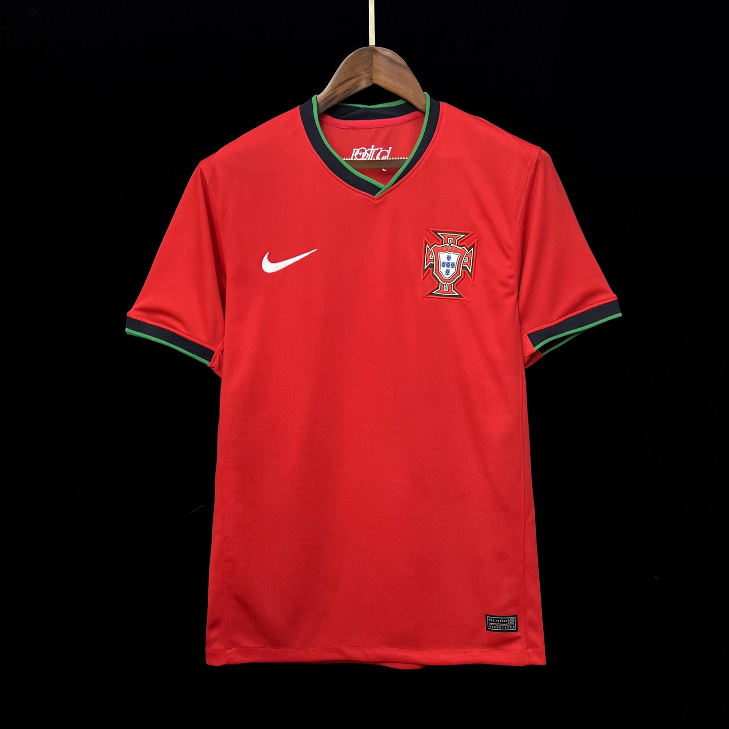 Portugal Cristiano Ronaldo 7 Home Soccer Jersey Euro 2024