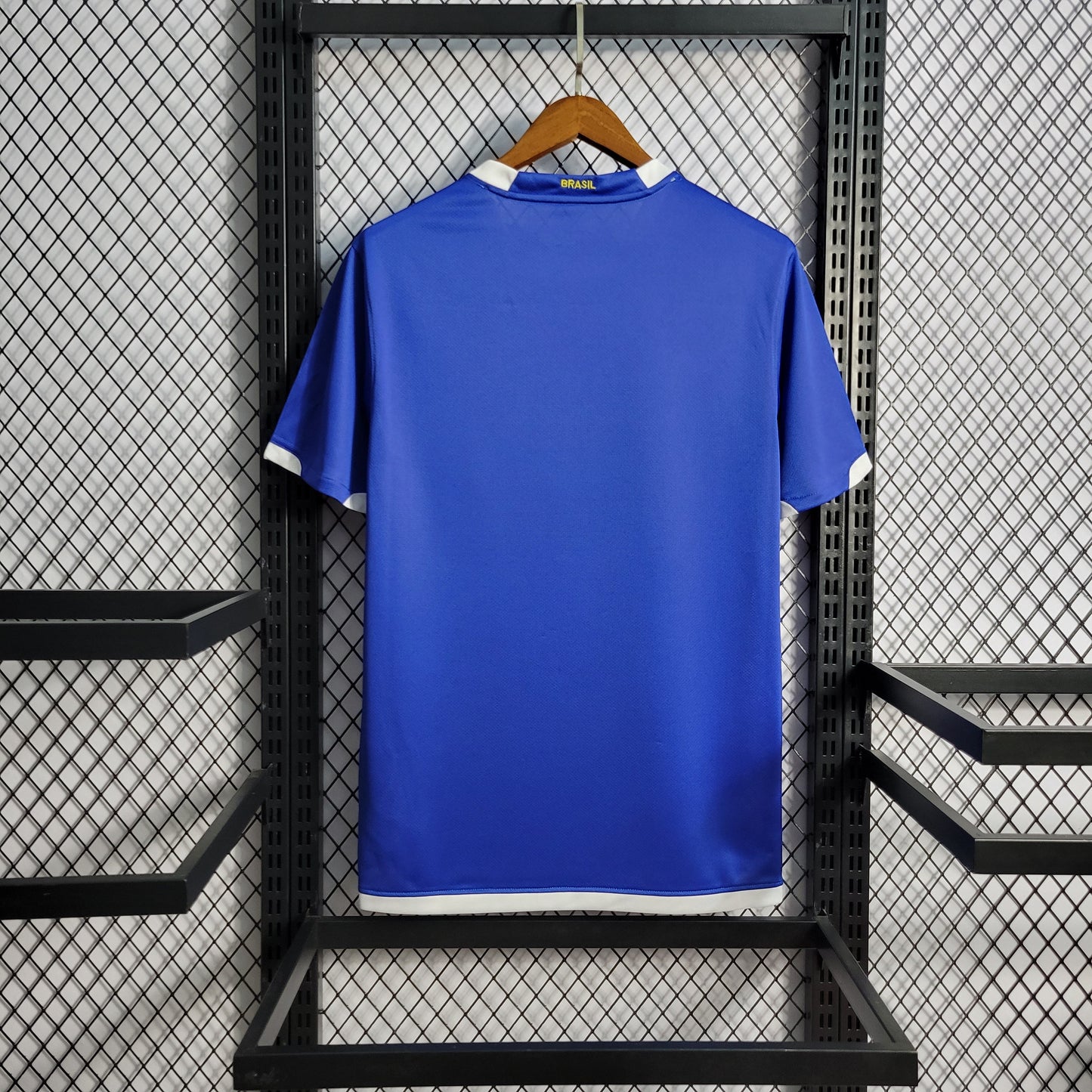 Brazil Retro Away Soccer Jersey World Cup 2006