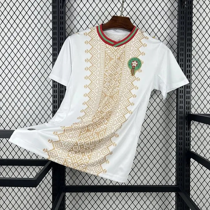 Morocco Chemsdine Talbi 7 Away Soccer Jersey World Cup 2026