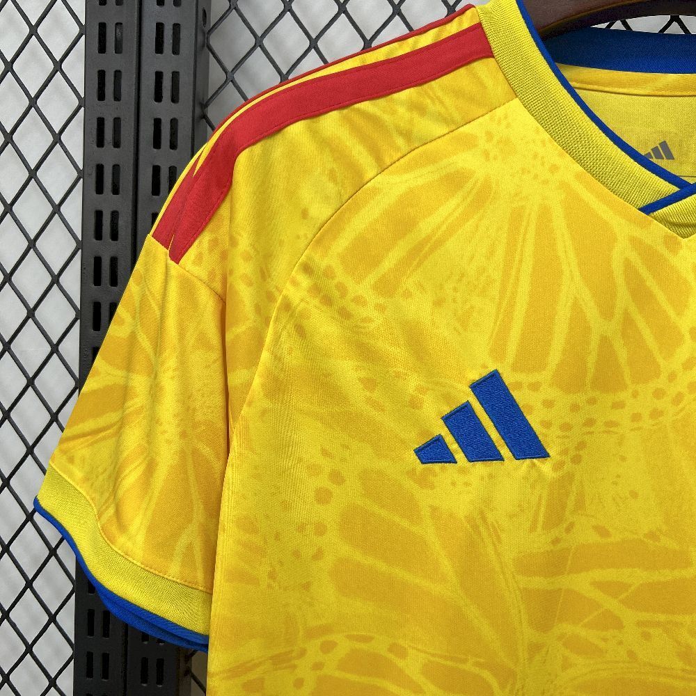 Colombia Juan Cuadrado 11 Home Soccer Jersey World Cup 2026