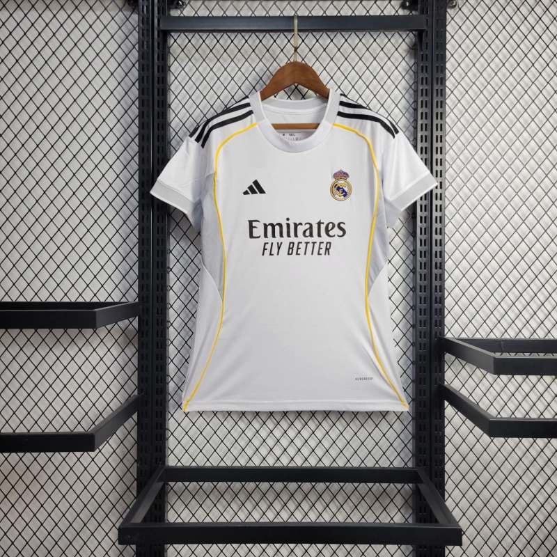 Real Madrid Jude Bellingham 5 Women's Home Soccer Jersey 2025-2026
