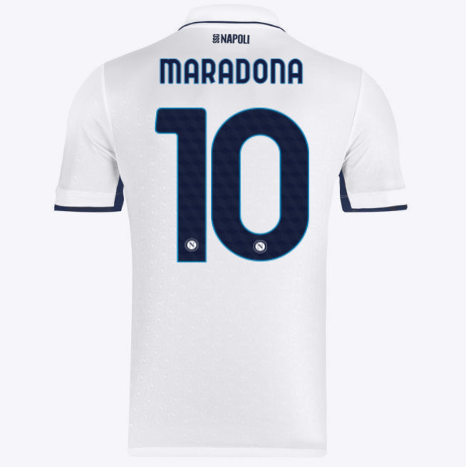 Napoli Diego Maradona 10 Away Soccer Jersey 2024/25