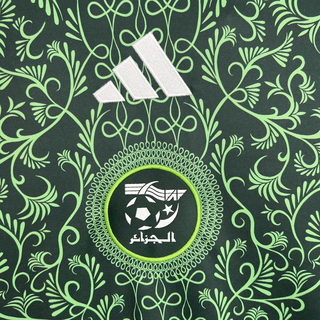 Algeria Amine Gouiri 11 Away Soccer Jersey 2024/25
